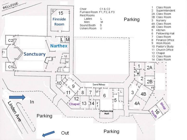 Church Layout - Atwater United Methodist Church